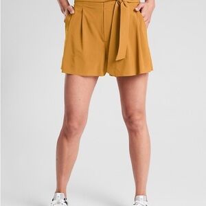 Women's Athleta Mustard Yellow Shorts